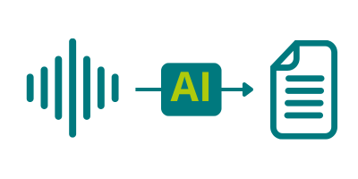 Transcription audio en texte